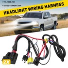<!--F#f_0-->2x H4 LED Headlight Wiring Relay Harness Negative Switch Conversion Fused Kit<!--F/-->