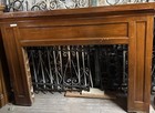 Fireplace Mantle Wood Mantle Old Craftsman style 53 Tall by 77 wide
