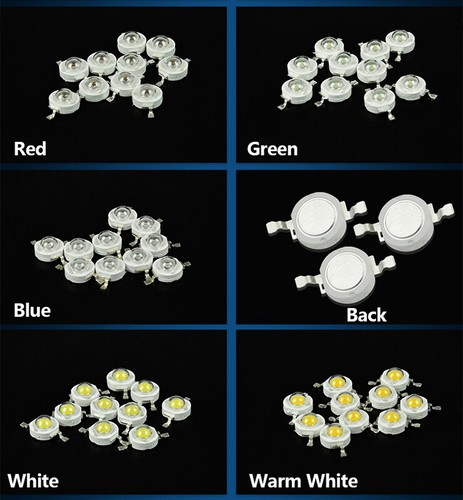 10pcs DIY High Power 3W LED COB Chip Light Beads LED Bulb Diodes Lamp Full Watt - Picture 2 of 5
