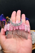 Genuine Crystal Hair Comb 