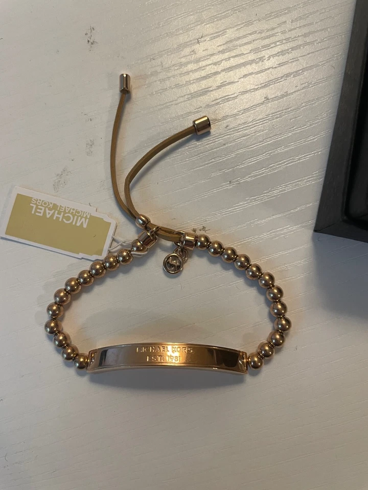 NUEVO Pulsera Michael Kors MKJX3345791 ORO ROSA Foto 2 de 3