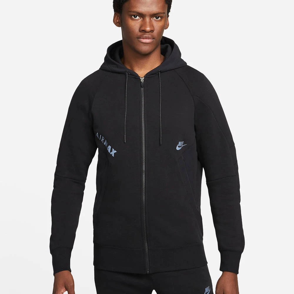 Nike air max clearance full zip hoodie black