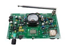 88 108MHz Digital FM Module Stereo Radio Receiver Circuit Board DIY Kit w/Meter