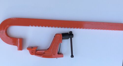 CARVER CLAMP Model T290-18, "C" or Rack STYLE, HOLDING CAPACITY 4000 LBS. - 第 1/2 張圖片