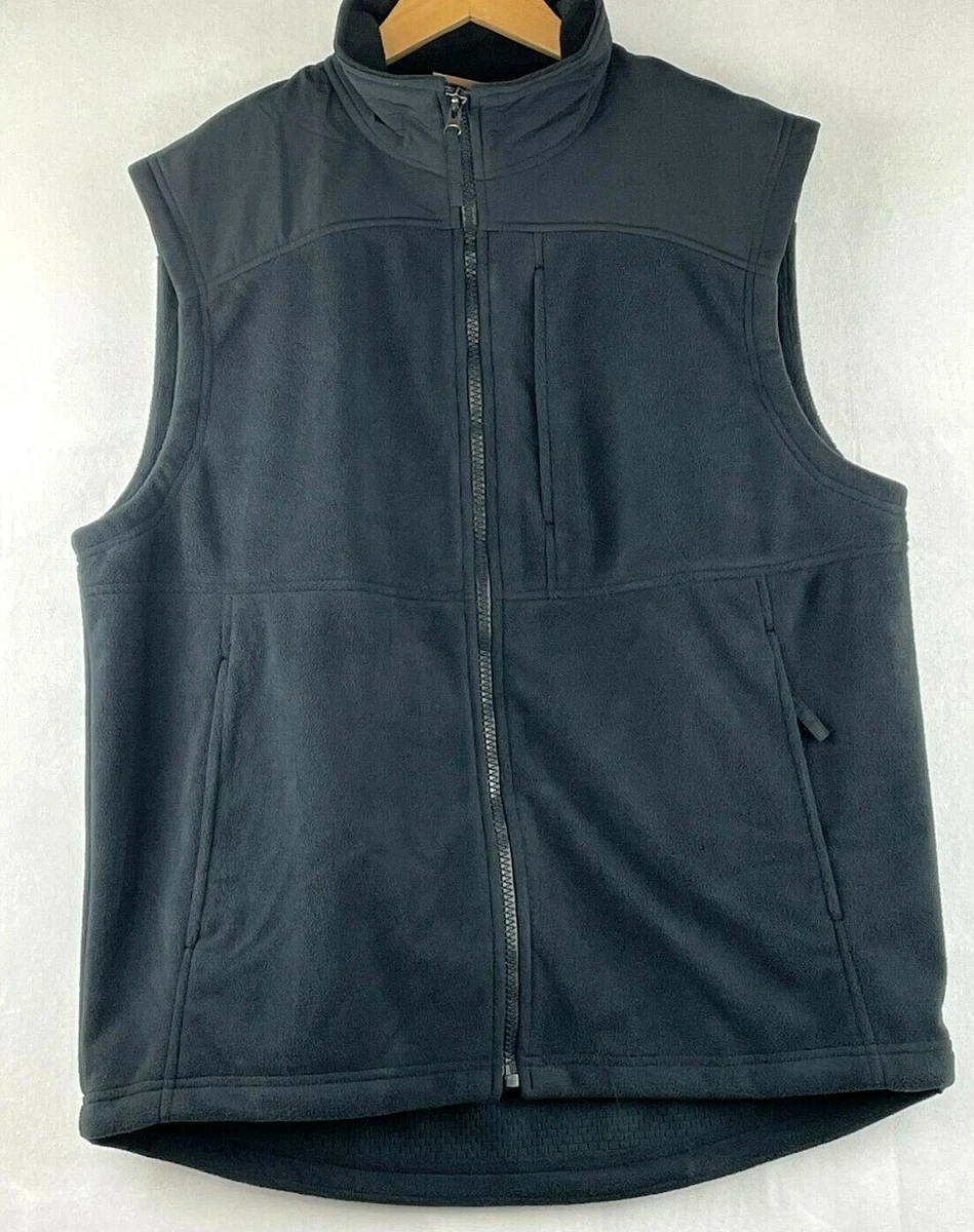 Duluth Trading Company Mens Shoreman s Fleece Gridlock Vest