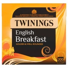 Twinings English Breakfast - 200 per pack