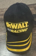 Matt Kenseth Men's DeWalt Racing Hat # 17 - Checkered Flag Sports Adjustable EUC