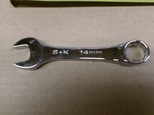 S-K USA  Metric Stubby 12-Point Combination Wrench  10-19 MM, Choose your Size!