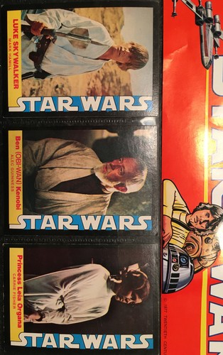 1977 Star Wars Vintage Wonder Bread Complete 1-16 & Rare Package Insert Nice Set - Picture 3 of 10