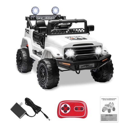 12V Kids Ride on Jeep Electric 2-Seater Truck Car Vehicle Toy 2-Way Control MP3 - Picture 10 of 10