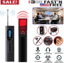 Anti-Spy Hidden Camera Detector Prevent Monitoring Wireless RF Signal Detectors