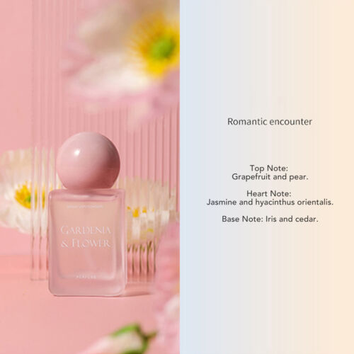 50ml Mist Hair Perfume Long Lasting Flower Fragrance Frosted Bottle Hair