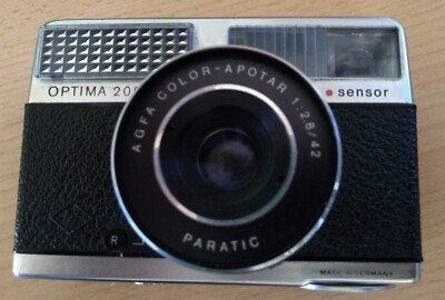 AGFA OPTIMA 200 SENSOR mit Color-Apotar 1:2.8/42 und Tasche