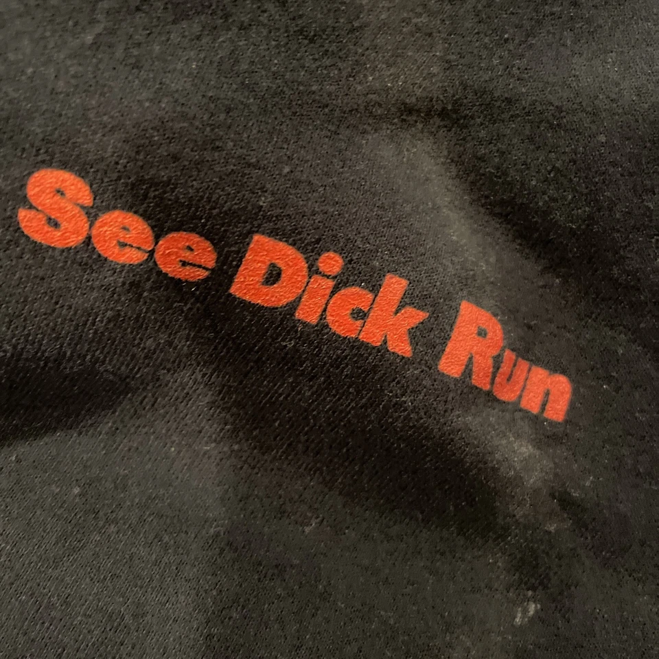 Sudadera con capucha promocional de película Fun With Dick & Jane 2005 vintage - grande ver Dick Run Foto 3 de 4