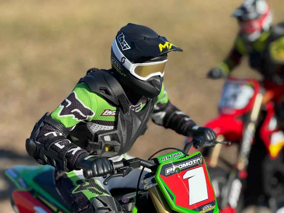 Losi Promoto Mx Body Armor Premium Upgrade Accessory - 3D Printed Complete Set - Image 4 of 4