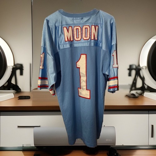 Players Of The Century Größe 54 2XL Warren Moon Houston Oilers Fußball Trikot - Bild 3 von 23