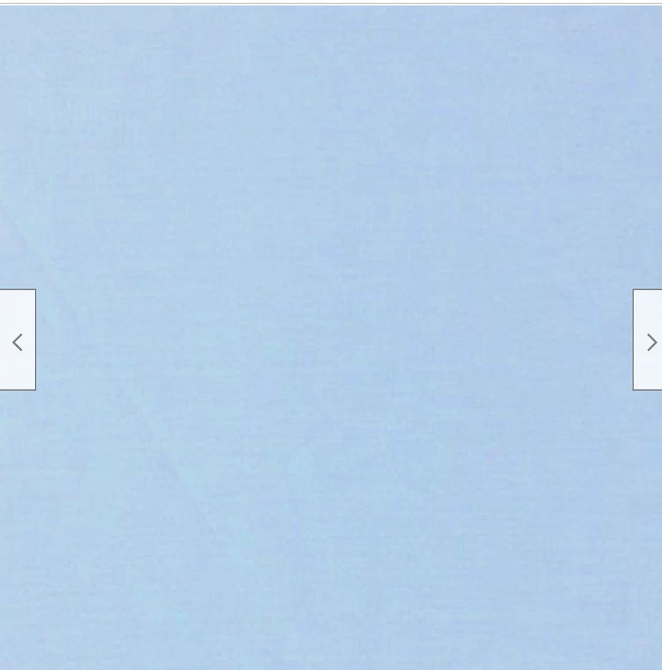 BY THE YARD AZUL Algodón Poliéster Tela de Tela Ancha 60" Ropa Disfraz Sólido Foto 2 de 2