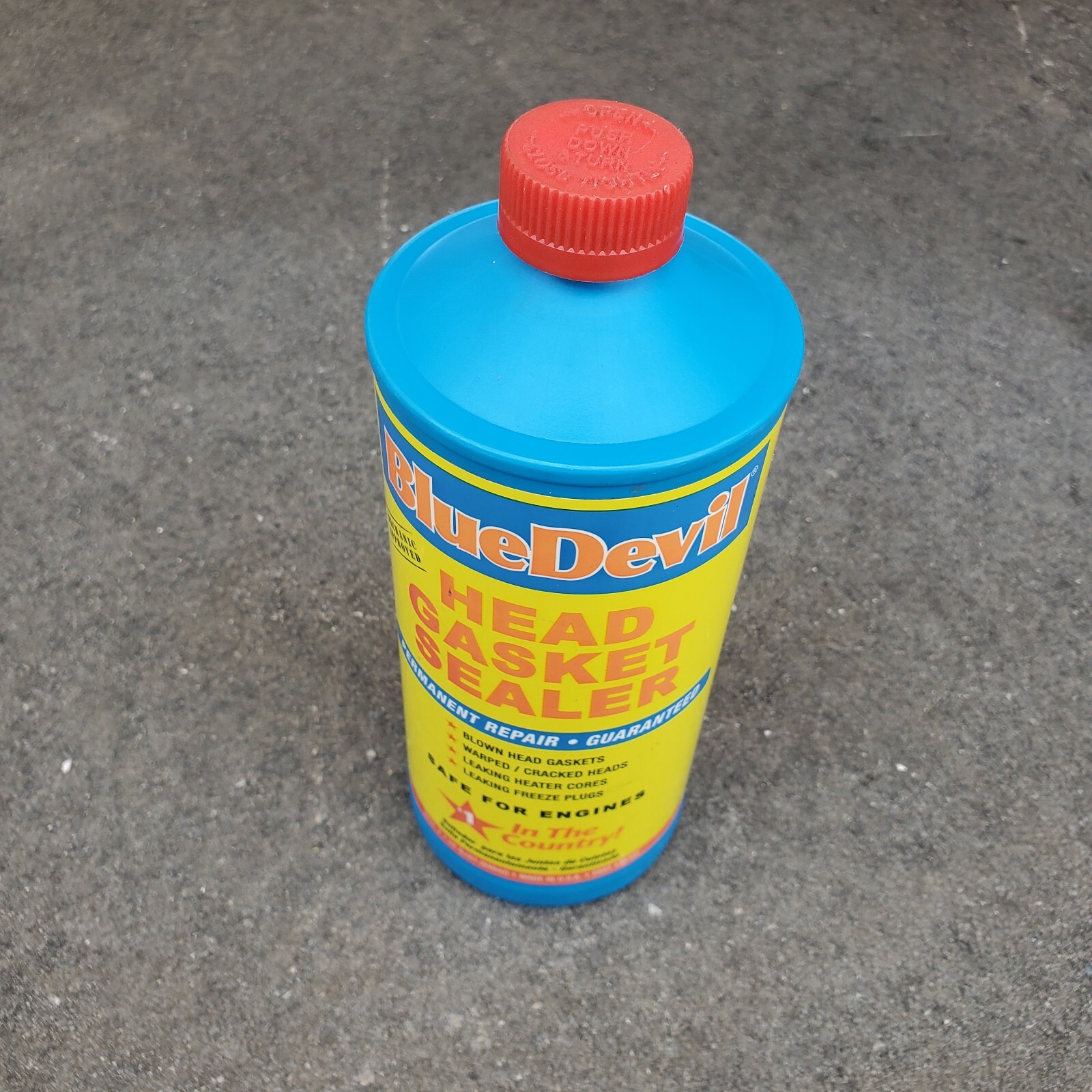 Blue Devil Permanent Sealer Head Gasket Sealant 32 oz eBay