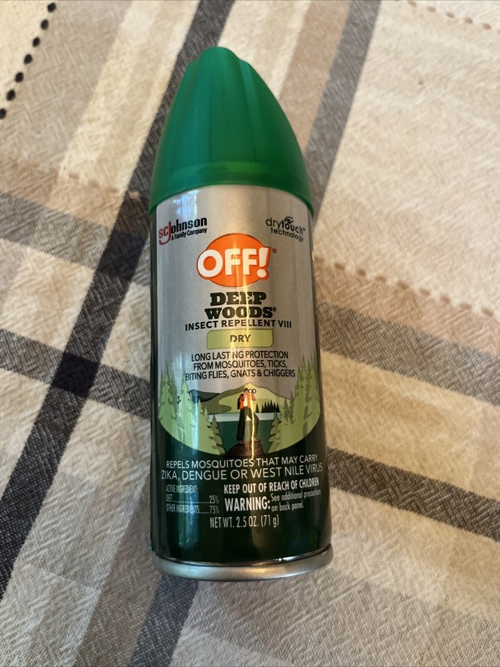 OFF! Deep Woods Insect Repellent VIII Dry 2.5 oz 46500731754 eBay