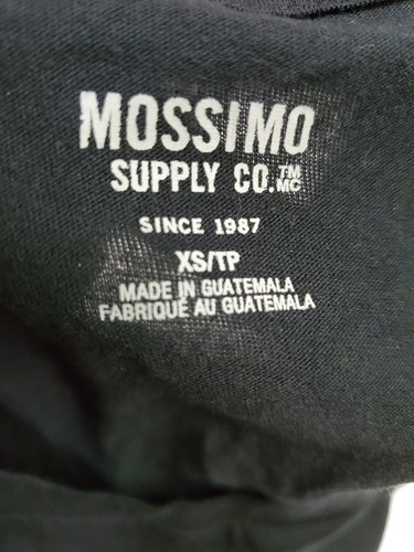 Mossimo Womens Shirt Top Blouse Size XS X Small Black NEW - 第 6/12 張圖片