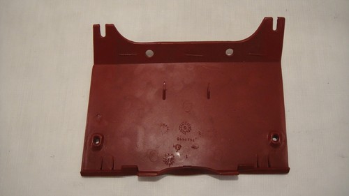 1980-1989 CADILLAC DEVILLE BROUGHAM RWD LOWER STEERING COLUMN KNEE BOLSTER - RED - Picture 6 of 7