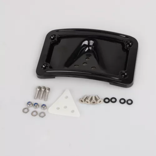 Soporte de montaje de matrícula CNC Laydown apto para Harley Dyna Street Bob Low Rider - Imagen 13 de 13