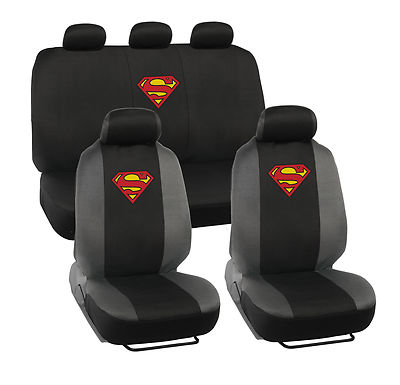superman seat covers