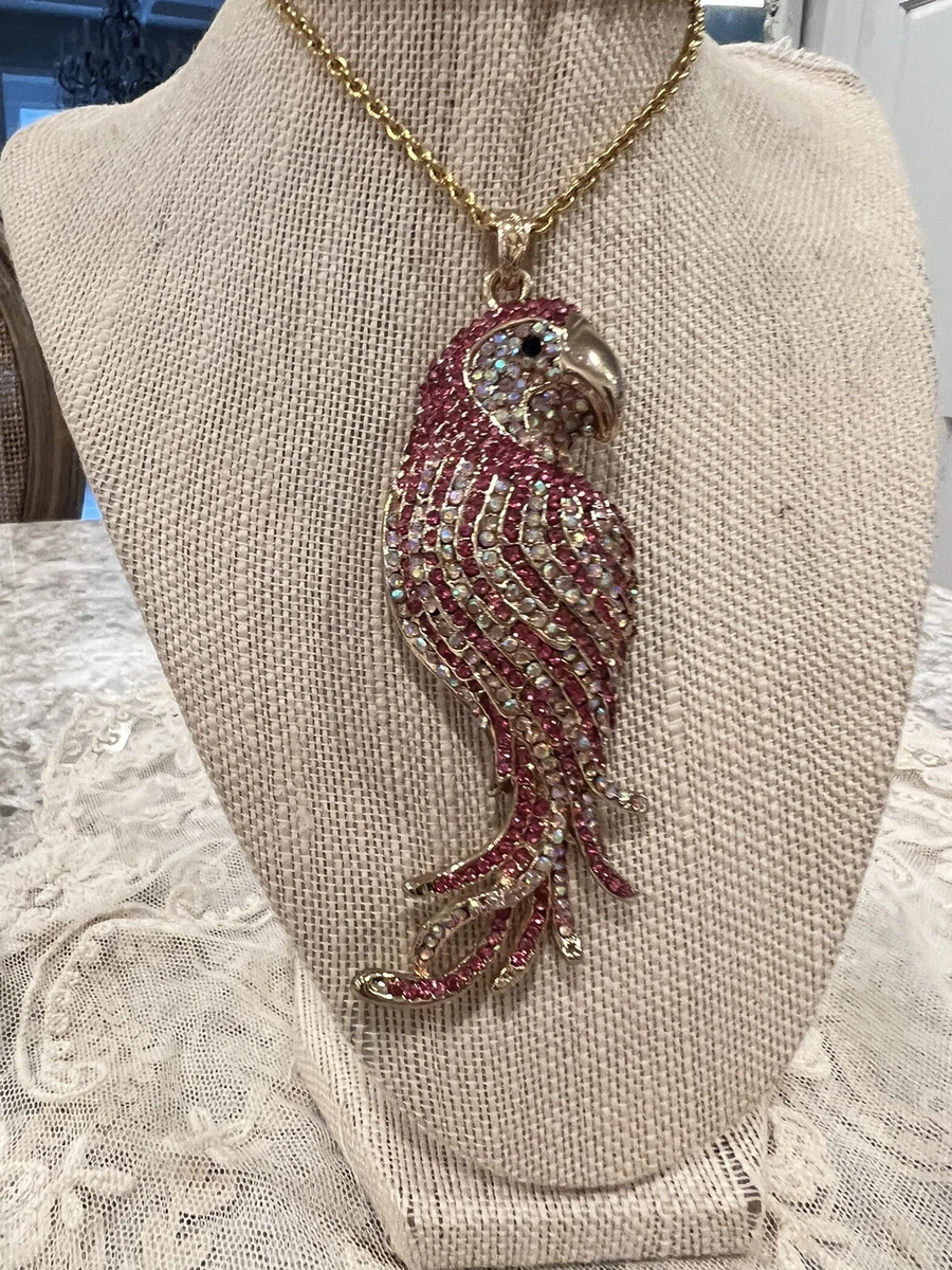Parrot necklace best sale