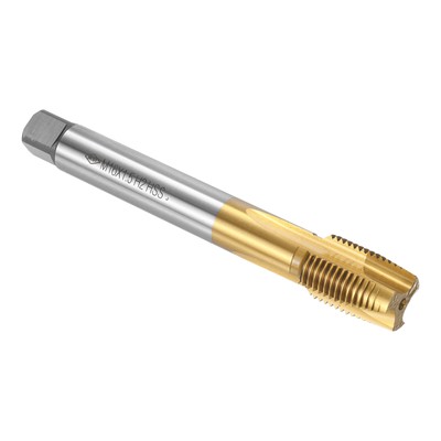 Spiral Point Threading Tap M16 x 1.5 Thread Titanium Coated HSS