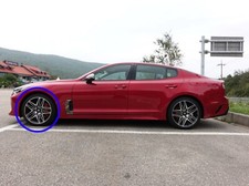 New 19" ALLOY Front Rim Wheel FACTORY Genuine OEM 1PC For 2022-2024 Kia Stinger