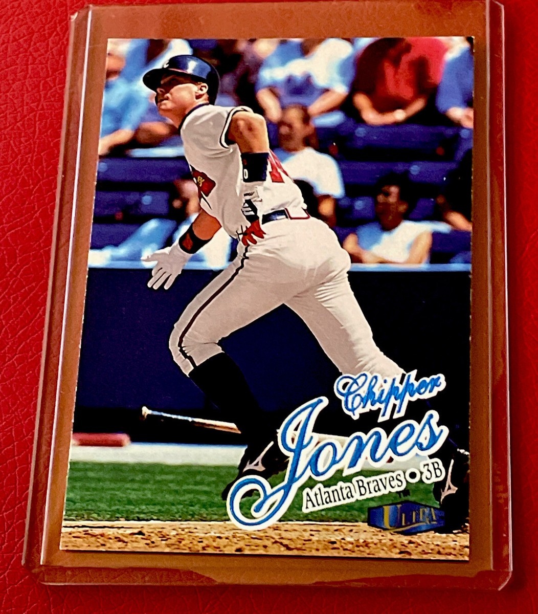 CHIPPER JONES 1998 FLEER ULTRA #202 HOF | eBay