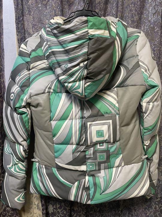 お値下げ★美品★EMILIO PUCCI ダウンジャケット EMILIO PUCCI エミリオプッチ レディース ダウンコート サイズ