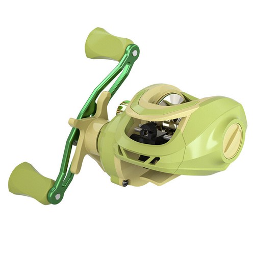 Baitcasting Fishing Reel 7.2:1 High Speed 8KG Max Drag Baitcasting Reel ZQ - Afbeelding 1 van 15