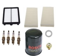 Honda Civic 03-05 Kit Cabin Air Air Oil Filters Bosch Plugs Oil Drain Plug on sale Honda Civic 03-05 Kit Cabin Air Air Oil Filters Bosch Plugs Oil Drain Plug on sale