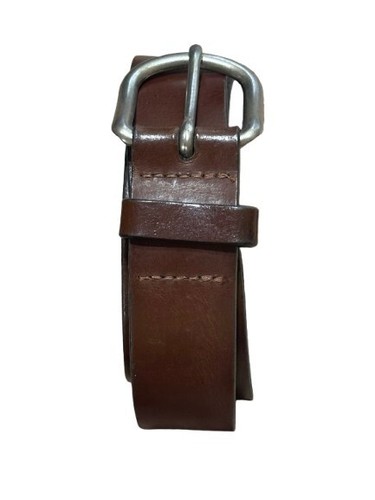 Old Navy Kids Brown Genuine Bonded Leather Dress Belt - Size Large - Length 32' - Picture 2 of 4