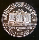 2012 Philharmonic Austria Mint Fein Silber Rare Bullion-0.999 Silver 1 Oz Coin