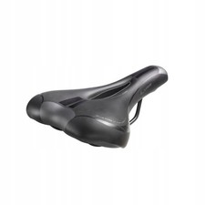 Sella Bici Lyra Man Nera - City Bike Barre Acciaio Imbottitura Pu