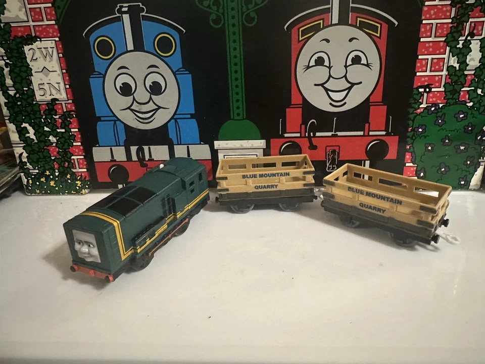 Thomas & Friends Trackmaster Motorizado Paxton " 2009 Mattel con Coches BMQ Foto 4 de 4