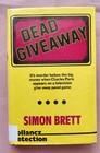 Dead Giveaway by Simon Brett, 1985, Hardcover, Ex-Library