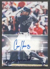 2020 Panini Chronicles Baseball Luminance Blue #LA-CH Cesar Hernandez AUTO 18/25