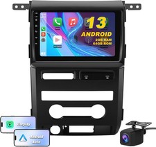 9" 64G Android Auto Carplay Stereo for Ford F150 XLT STX XL 2009-2012; Manual AC