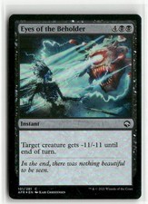 Eyes of the Beholder FOIL Adventures in the Forgotten Realms MTG NM