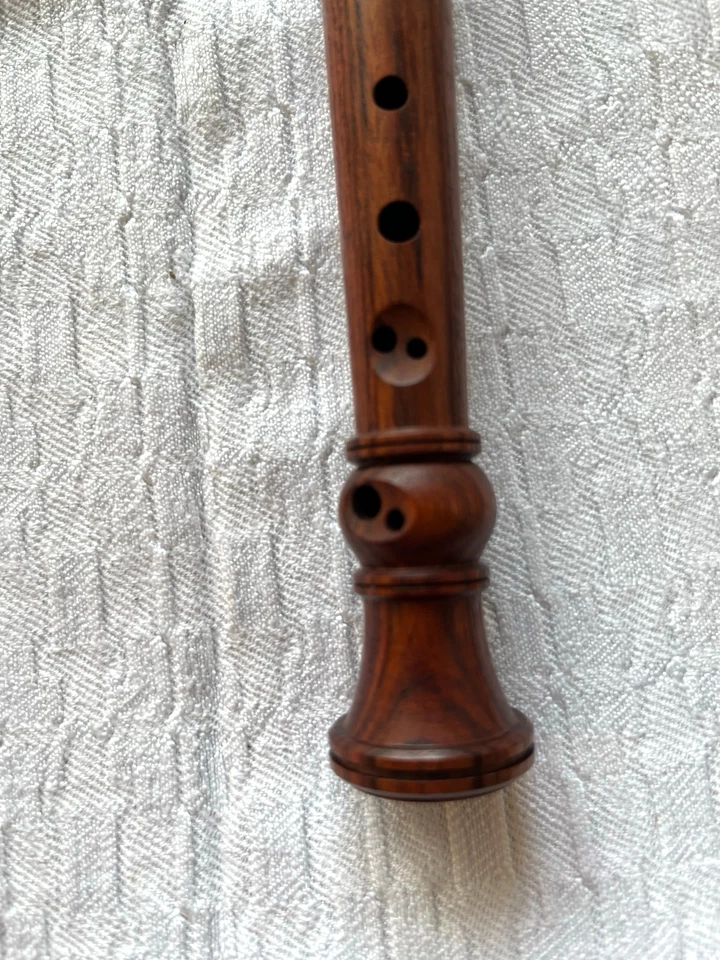 Gerhard Huber Recorder Sopranino F'' / Tulipe wood / G.E Huber Horgen - Photo 4/4