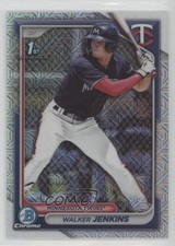 2024 Bowman Chrome Prospects Mega Box Mojo Refractor Walker Jenkins #BCP-43 w7v