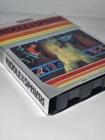 Imagic Riddle of the Sphinx Atari 2600 Action & Adventure Game w/ Box Manual