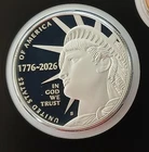 2026-S SILVER PROOF HALF DOLLAR ENDURING LIBERTY 1776-2026-FROM SILVER PROOF SET