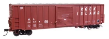 HO SCALE - WALTHERS Mainline 910-46021 ROCK ISLAND 50' ACF EP Boxcar Dreadnaught