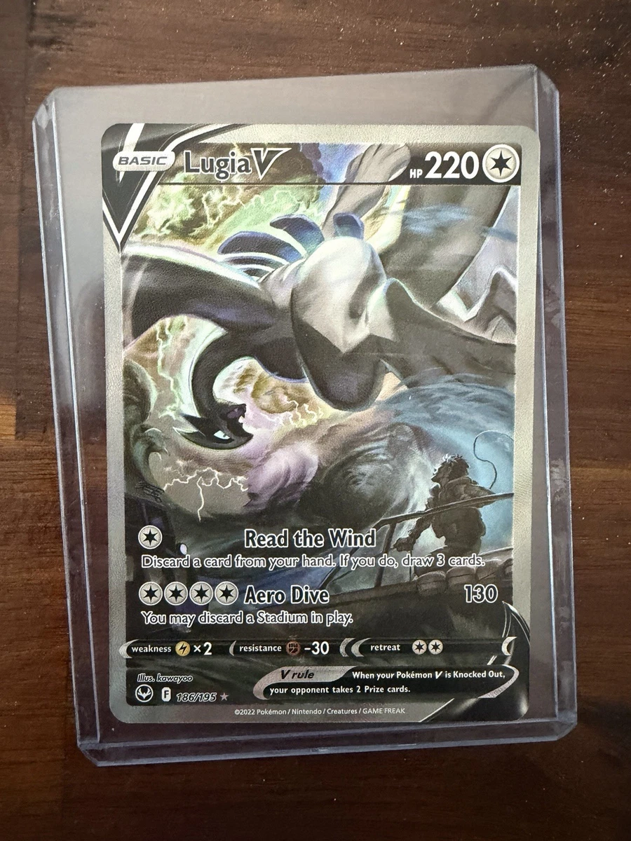 Lugia V 186/195 Swsh12: Sword & Shield - Silver Tempest for sale
