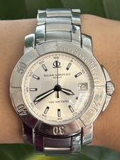 Baume & Mercier Geneve Capeland 36mm Silver Men's Watch 65420