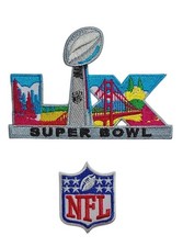 SB60th  2pcs For Set patches Iron, sewing On Decorate clothing and clothes